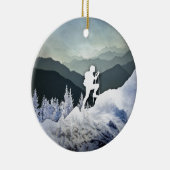 Ornement En Céramique Hausse d'hiver (Droite)