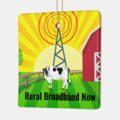 Ornement En Céramique Haut débit rural maintenant (Gauche)