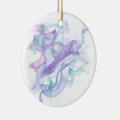 Ornement En Céramique Haze violet Abstrait (Droite)