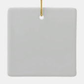 Ornement En Céramique Heart Caduceus  (Dos)