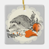 Ornement En Céramique Hérisson (Devant)