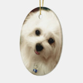 Ornement En Céramique Hermes le maltais (Gauche)