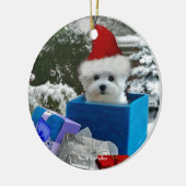 Ornement En Céramique Hermes le Maltais (Gauche)