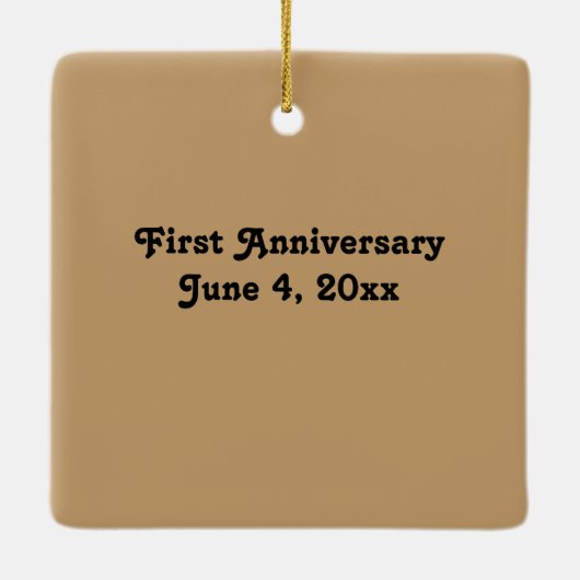 Ornement En Céramique Heureuse Sainte-Valentin Hot Air Balloon Steampunk (Dos)