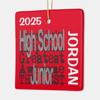 Ornement En Céramique High School Junior Extraordinaire CUSTOM