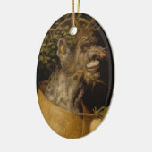 Ornement En Céramique Hiver (Gauche)