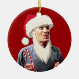 ORNEMENT EN CÉRAMIQUE HO HO DE HO !