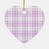 Ornement En Céramique Hockey d'amour (Dos)