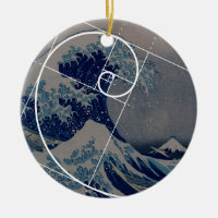 Hokusai rencontre Fibonacci, rapport d'or