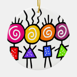 Ornement En Céramique holiES - HOLI MEILLEURS AMIS + vos idées