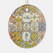 Ornement en céramique hollandaise (Gauche)