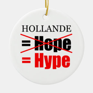 Ornement En Céramique Hollande Not Hope = Hype ! ! ! ! ! ! ! ! ! ! ! ! !