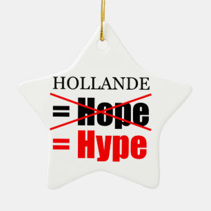 Ornement En Céramique Hollande Not Hope = Hype ! ! ! ! ! ! ! ! ! ! ! ! !