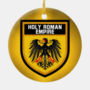 Ornement En Céramique Holy Roman Empire Flag