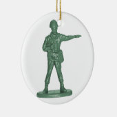 Ornement En Céramique Hommes de l'Armée verte (Droite)