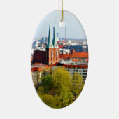 Ornement En Céramique Horizon de Berlin (Allemagne) (Droite)