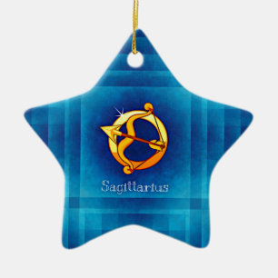 Ornement En Céramique horoscope sagittaire
