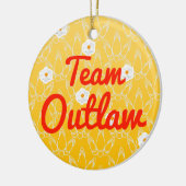 Ornement En Céramique Hors-la-loi d'équipe (Gauche)