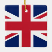 Ornement En Céramique Housse de tête de golf drapeau britannique Union J (Devant)