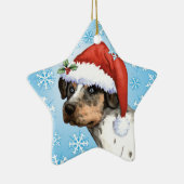 Ornement En Céramique Howliday heureux Catahoula (Droite)