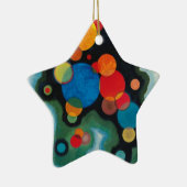 Ornement En Céramique Huile Abstraite de Kandinsky Deepened Impulse sur  (Droite)