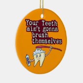 Ornement En Céramique Hygiéniste dentaire (Droite)