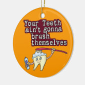 Ornement En Céramique Hygiéniste dentaire (Gauche)