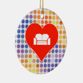 Ornement En Céramique Icône de sofa (Droite)