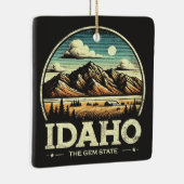 Ornement En Céramique Idaho (Droite)