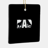 Ornement En Céramique Iguana Papa (Droite)