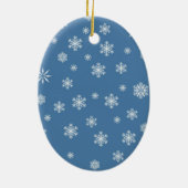 Ornement En Céramique Il fait froid dehors (Dos)