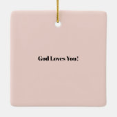 Ornement En Céramique Il s'occupe de vous (Dos)