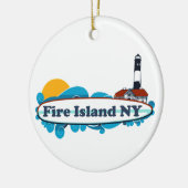 Ornement En Céramique Île du feu (Gauche)