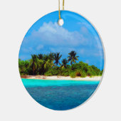 Ornement En Céramique Île tropicale (Gauche)