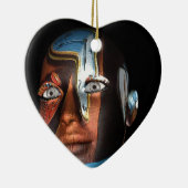 Ornement En Céramique Illustrations de Dali 3d sur des marchandises (Droite)