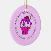 Ornement En Céramique I'm Sweet on You Valentine (Droite)