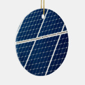 Ornement En Céramique Image amusante d'un panneau solaire (Droite)