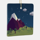 Ornement En Céramique Image de nuit étoilée (Droite)