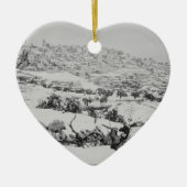 Ornement En Céramique Images vintages de Bethlehem (Devant)