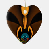 Ornement En Céramique Impression de contraste de couleur Abstraite (Droite)