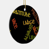 Ornement En Céramique Imprimé Vie Vie Imprimé (Droite)