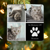 In Love Memory Cat Memorial Custom Pet Photo