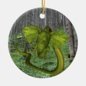 Ornement En Céramique Incroyable éléphant Python (Devant)