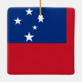 Ornement En Céramique Indicateur Samoa (Dos)