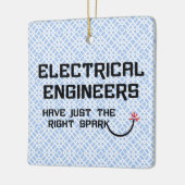 Ornement En Céramique Ingénieur électrique Spark droit (Gauche)