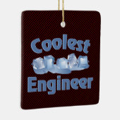 Ornement En Céramique Ingénieur le plus froid glace (Droite)