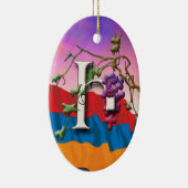 Ornement En Céramique Initiation de l'alphabet arménien à l'ornement 'En (Droite)