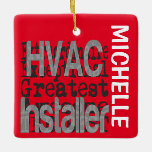 Ornement En Céramique Installation HVAC Extraordinaire PERSONNALISÉ