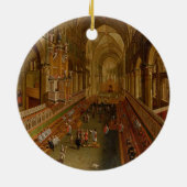 Ornement En Céramique Intérieur de la cathédrale de Cantorbéry, (Dos)