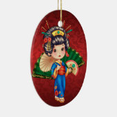 Ornement En Céramique International - Japonaise fille - SRF (Droite)